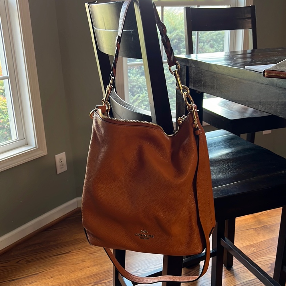 Coach crossbody/shoulder bag burnt orange